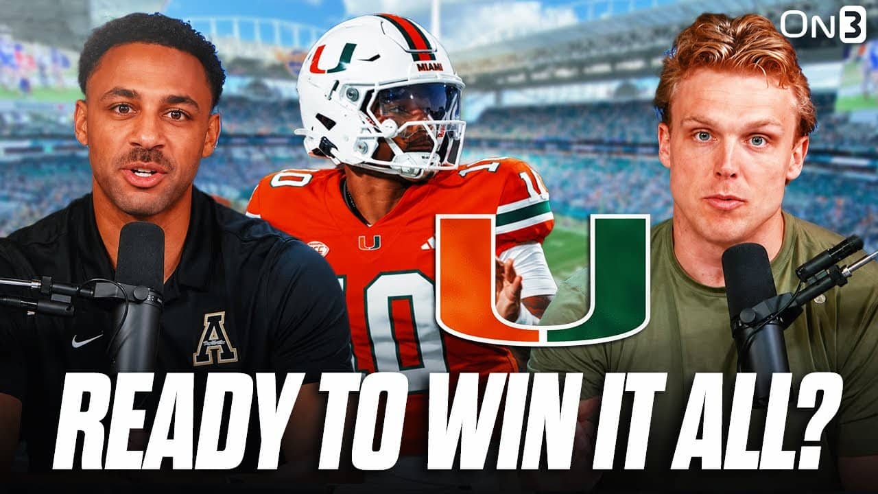 Miami Hurricanes Have REAL National Championship Chops