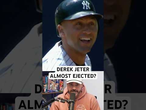 The closest Derek Jeter ever came to being ejected, a breakdown #baseball #yankees #newyork #mlb