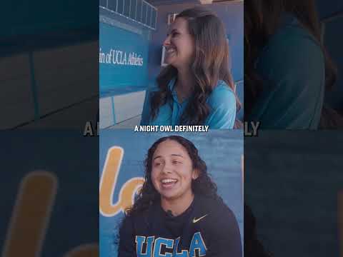 Get to know UCLA softball's Bri Alejandre 🥎 #shorts