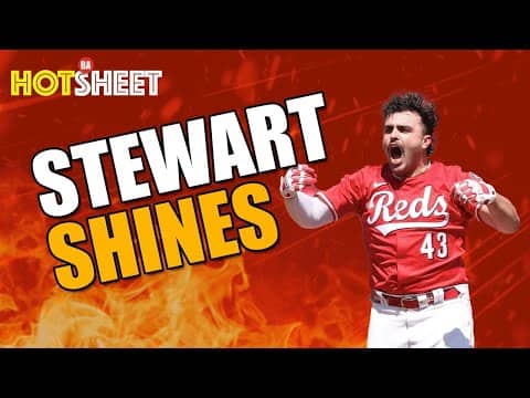 Sal Stewart makes debut to remember + pitchers thrown in playoff push | Hot Sheet