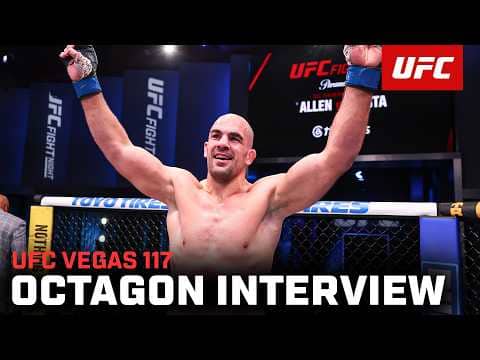 Ivan Erslan Octagon Interview | UFC Vegas 117
