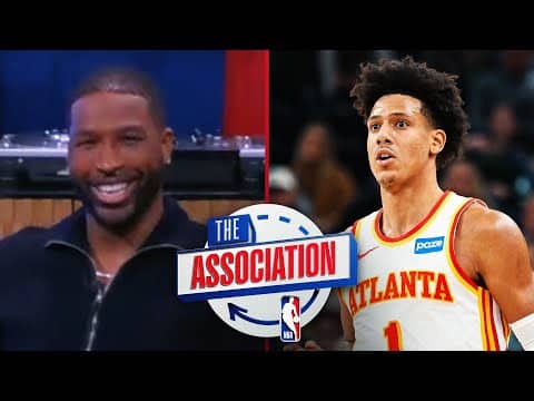 Tristan Thompson & David Fizdale Talk Jalen Johnson's Historic Statline | The Association