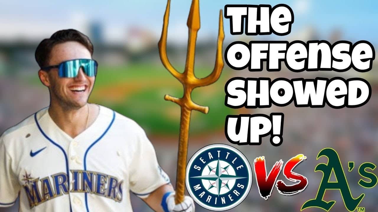 Mariners Offense COMES ALIVE In Game 1 vs A's - Mariners Postgame