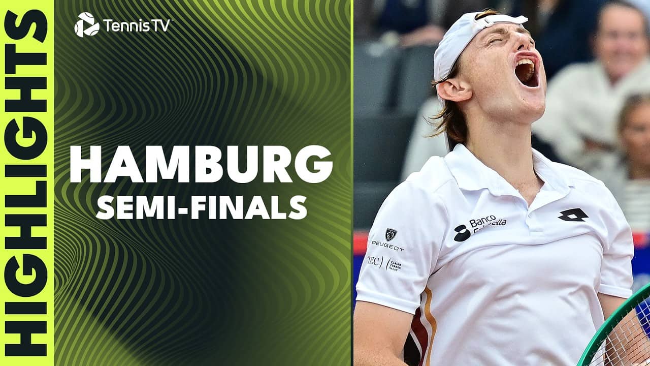 De Minaur vs Paul; Kovacevic vs Buse | Hamburg 2026 Semi-Final Highlights