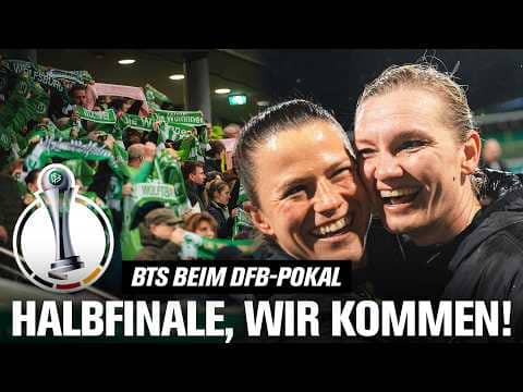 𝐅𝐥𝐮𝐭𝐥𝐢𝐜𝐡𝐭, 𝐑𝐞𝐠𝐞𝐧, 𝐏𝐨𝐤𝐚𝐥-𝐅𝐢𝐠𝐡𝐭! 💚 BTS zum Viertelfinale gegen Frankfurt | WölfeTV
