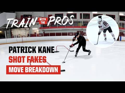 How to Do Patrick Kane Shot Fakes – Stride & Step Shot Drill | Train with the Pros