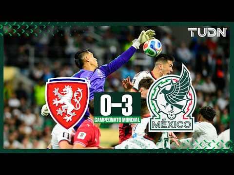 ¡México arrasa a Chequia y avanza con paso firme! | TUDN