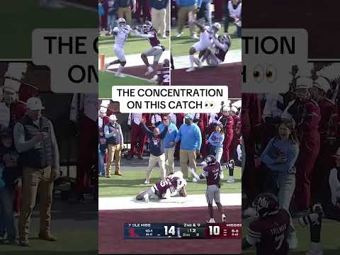 OLE MISS WR DE'ZHAUN STRIBLING WASN'T BACKING DOWN 😳