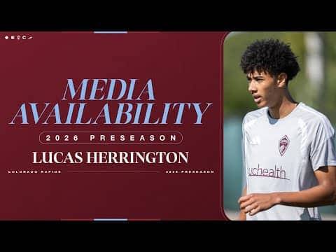 Media Availability | Lucas Herrington on acclimating to new side, teammates