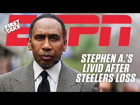 Stephen A. RIPS Aaron Rodgers after Week 10 loss 🗣️ ‘Worst performance as a Steeler!’ | First Take