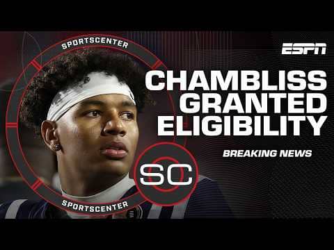 Breaking: Ole Miss QB Trinidad Chambliss GRANTED extra year of eligibility 🚨 | SportsCenter