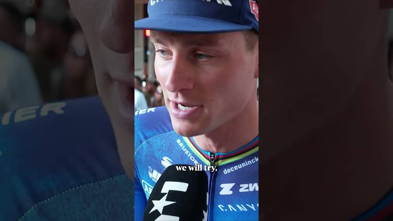 Mathieu van der Poel says his team will try to go for the first yellow jersey in the TTT 👀