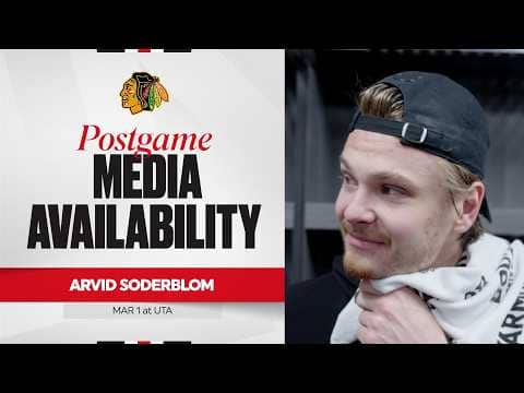 “It’s been a long time coming.” | Arvid Soderblom Postgame 3.1.26