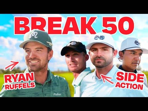 Can Tour Pros finally Break 50? ft. Side Action Golf