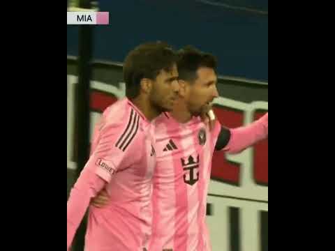 HAT TRICK FOR LIONEL MESSI. STILL DOING IT š©š (via MLS on Apple TV)