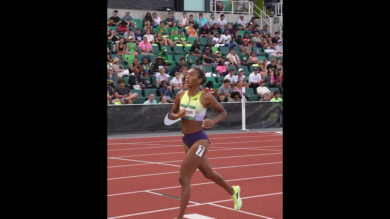 Mission accomplished 🇺🇲 Paige Sheppard clocked 2:01.76 to win the U20 women’s 800m 🥇 #track #usatf