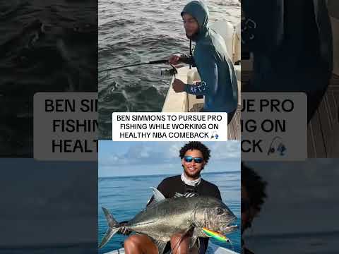 Ben Simmons will pursue pro fishing while working on a healthy comeback 🙌 (via Marcjspears/X)