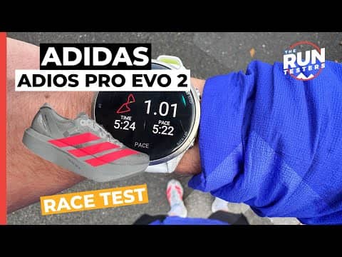 Adidas Adios Pro Evo 2 vs The Mile (and the rain): Ealing Mile Race Test
