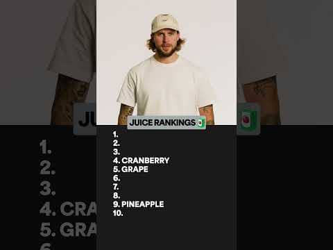 What's Adrian Kempe's Top Juices 🧃🤔