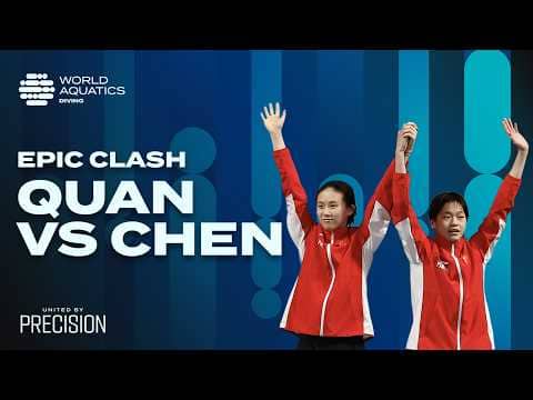 Epic Showdown: QUAN Hongchan vs CHEN Yuxi | Top Dives Road to Paris2024 🇨🇳