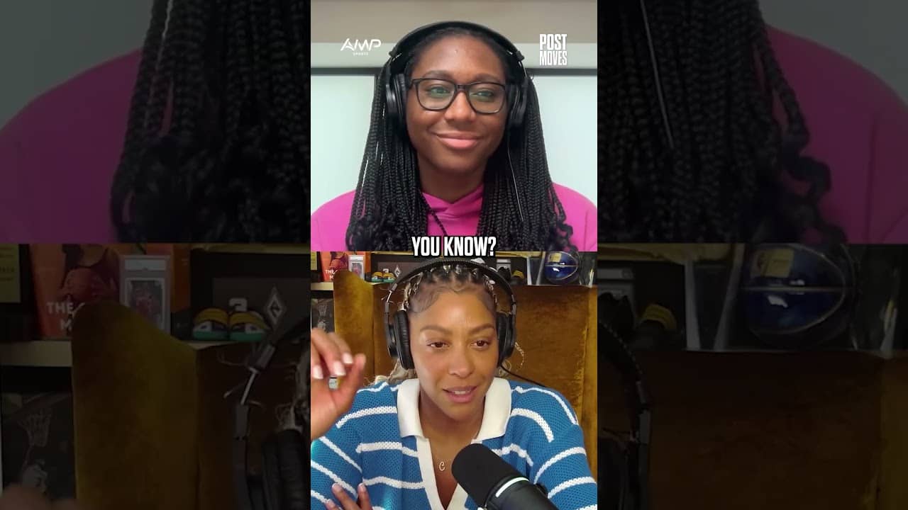 Not sure we'll ever get over Aliyah Boston and Candace Parker's walk and talk on @SportsOnPrime🥺