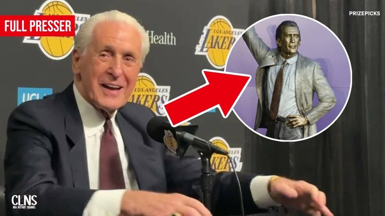 Pat Riley Lakers Statue Ceremony FULL Speech