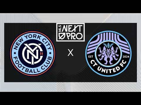 MLS NEXT PRO: New York City FC II vs CT United | April 19, 2026