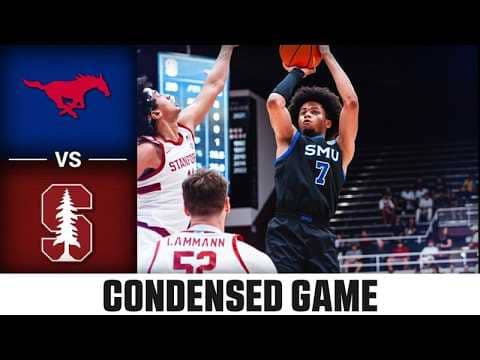 SMU vs. Stanford Condensed Game | 2025-26 ACC Men's Basketball