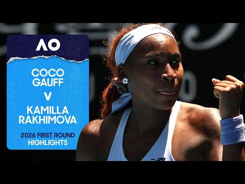 Coco Gauff v Kamilla Rakhimova Highlights | Australian Open 2026 First Round
