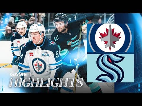 Seattle Kraken vs. Winnipeg Jets - Game Highlights