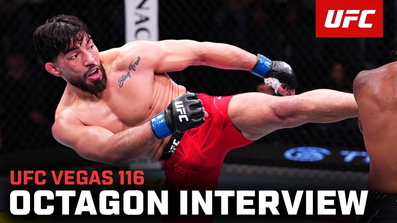 Victor Valenzuela Octagon Interview | UFC Vegas 116