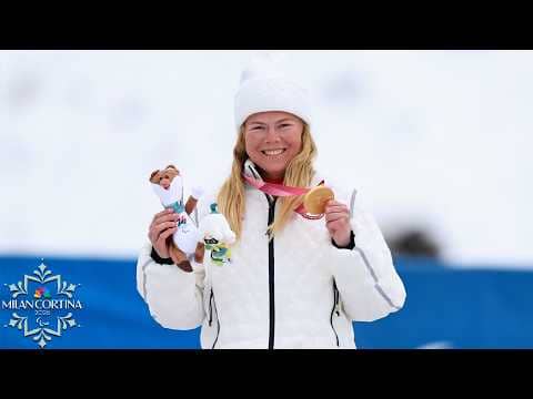 Sydney Peterson receives first career individual Paralympic gold at 10km medal ceremony | NBC Sports