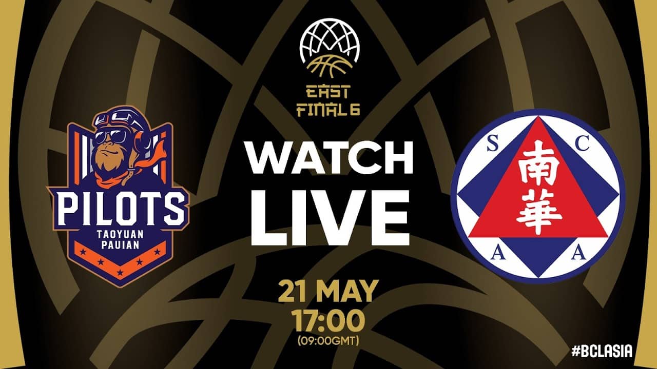 LIVE - Taoyuan Pauian Pilots v South China Athletic | #BCLASIA 2026 | F6 - Group Phase