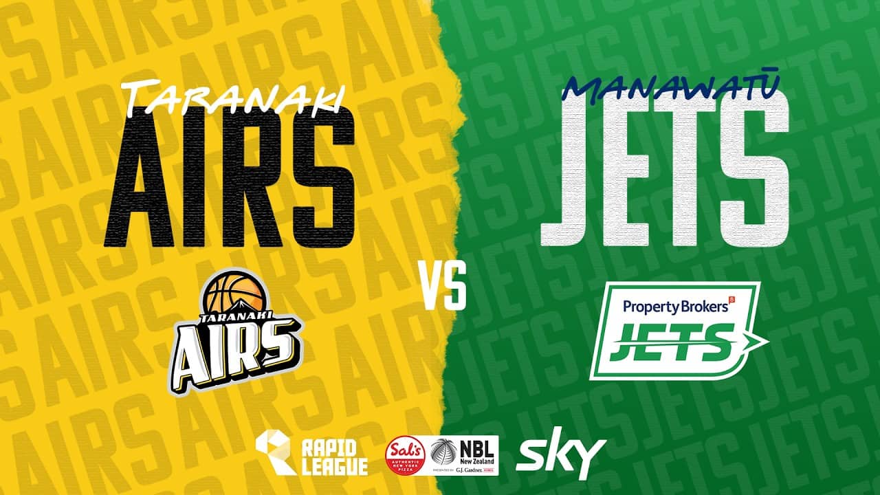 Taranaki Airs v Manawatu Jets | Full Basketball Game | @SalsNBL  2026