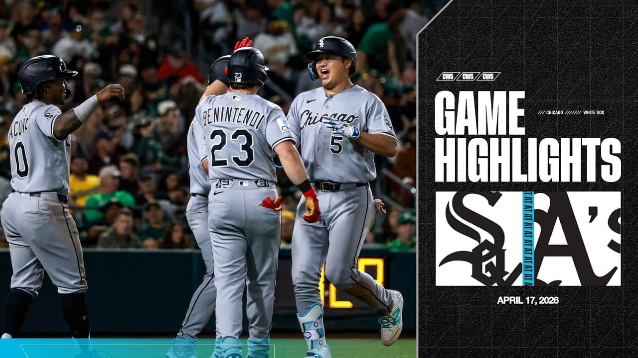 HIGHLIGHTS: Munetaka Murakami GRAND SLAM Blasts Sox Over A's (4.17.26)