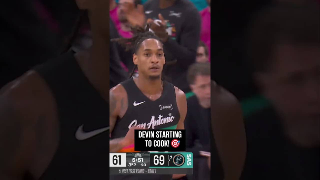 cookin' from deeep 🏹 #Spurs #NBA