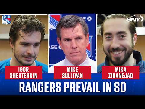 Rangers edge Penguins in MSG matinee shootout