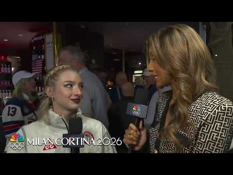 Amber Glenn: Milan Cortina was a 'roller coaster' | Winter Olympics 2026 | NBC Sports