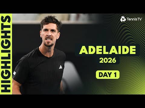 Kokkinakis Returns To Action, Humbert, Vacherot & More Feature 🔥 | Adelaide 2026 Highlights Day 1