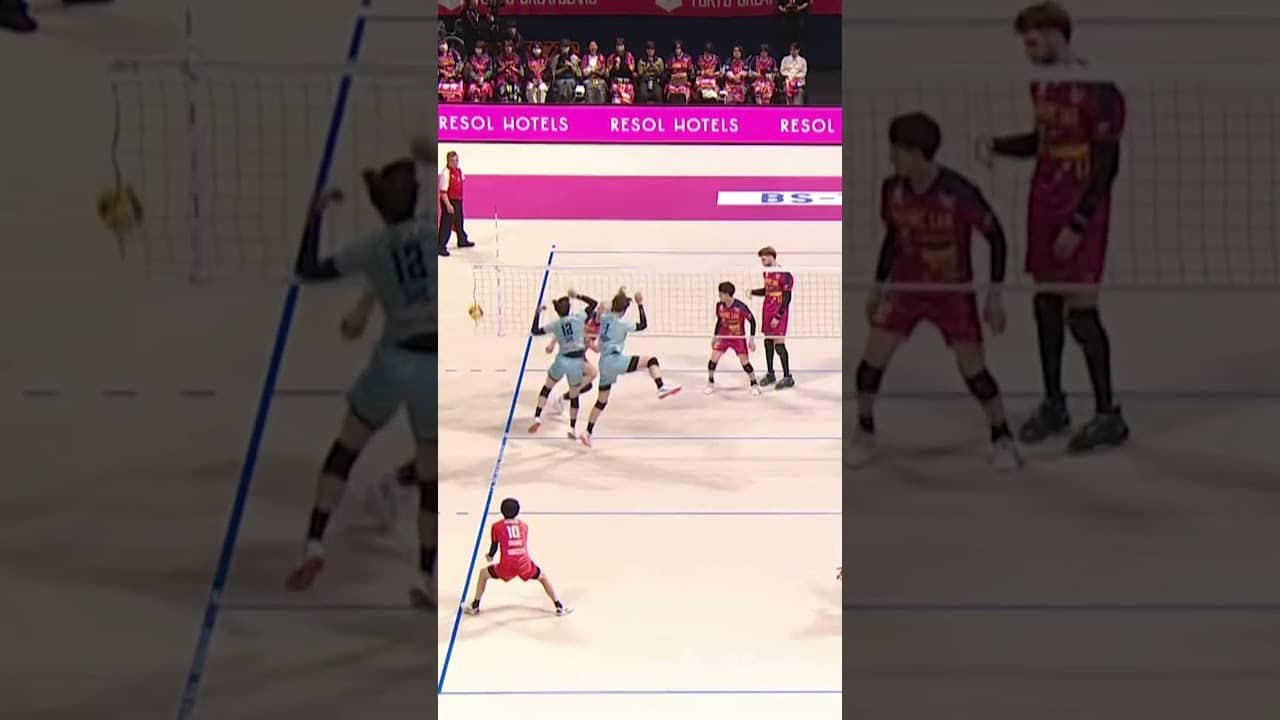 When it’s too good to be true 😅 #volleyball #volleyballworld #svleague #japan