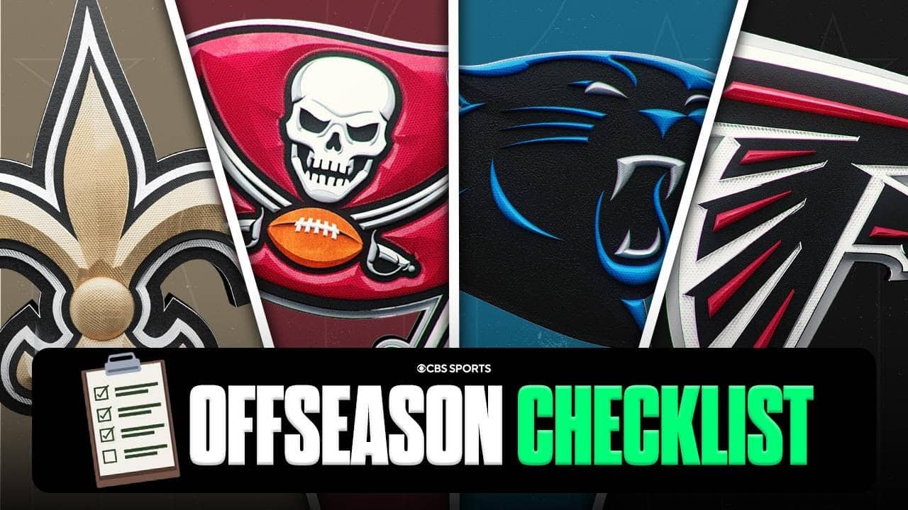 Offseason checklist for NFC South teams: Panthers, Buccaneers, Falcons, & Saints 📋