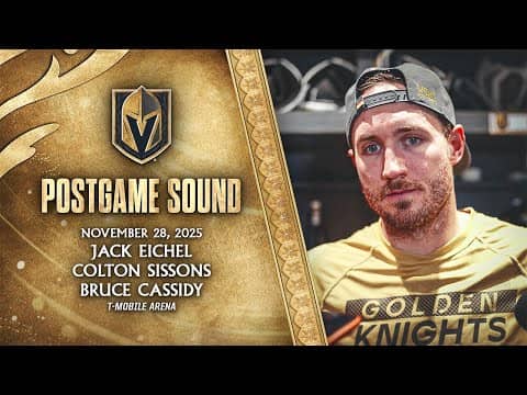 🎥 POSTGAME SOUND: Eichel, Sissons & Cassidy