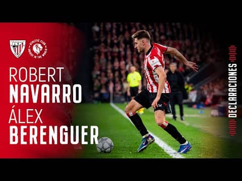 🎙 Robert Navarro & Álex Berenguer | post Athletic Club 2-3 Sporting CP | MD8 Champions League