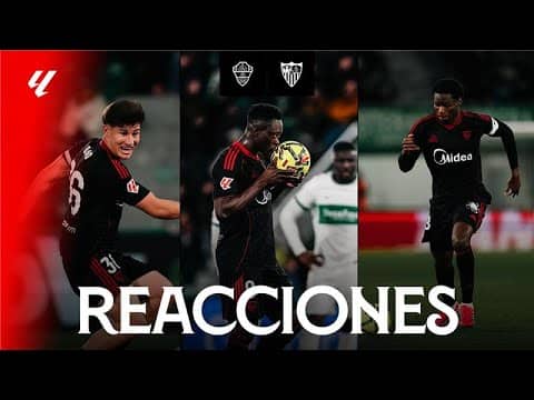 Las reacciones de los protagonistas tras el empate logrado en Elche