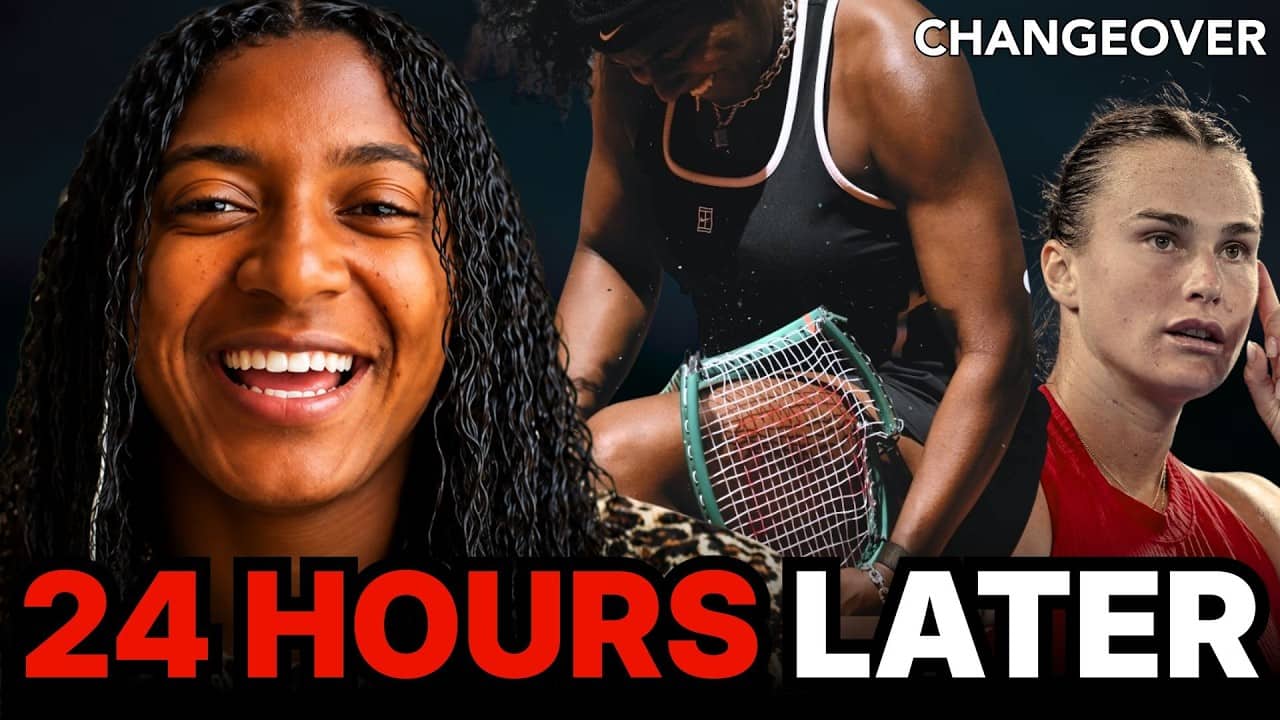 I DESTROYED a Racket the Match Before Beating Sabalenka | Hailey Baptiste