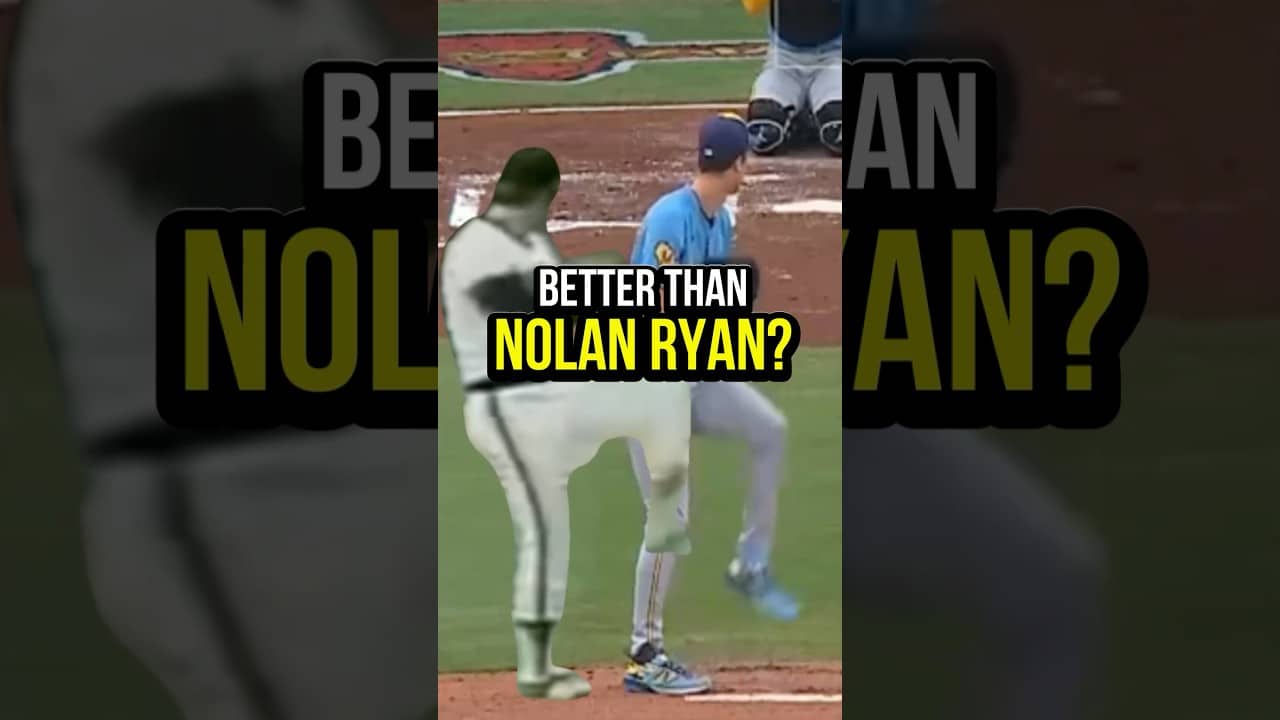 Is Jacob Misiorowski better than Nolan Ryan?? 🤔 #baseball #mlb #sports