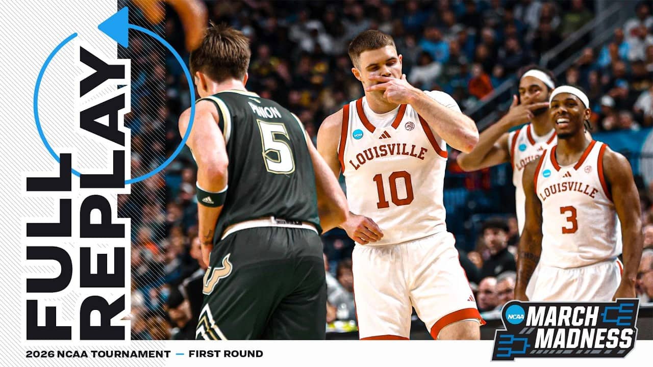 Louisville vs. USF: 2026 NCAA men's first round | FULL REPLAY