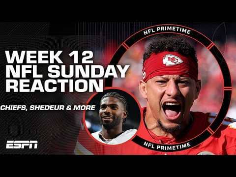 FULL REACTION: Chiefs get OT win vs. Colts, Caleb Williams throws 3 TDs vs. Steelers & MORE 🍿