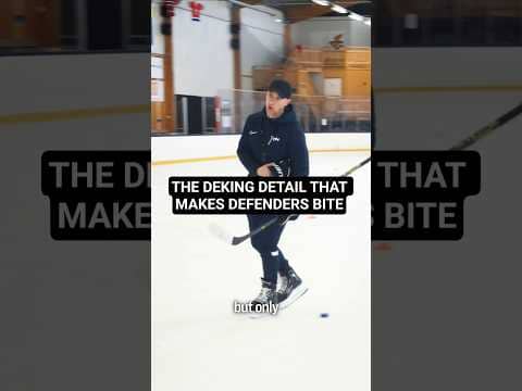 THE DEKING DETAIL THAT MAKES DEFENDERS BITE. LEARN MORE AT ITRAINHOCKEY.COM!