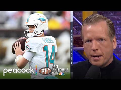 Quinn Ewers has opportunity to prove himself with Miami Dolphins | Pro Football Talk | NFL on NBC